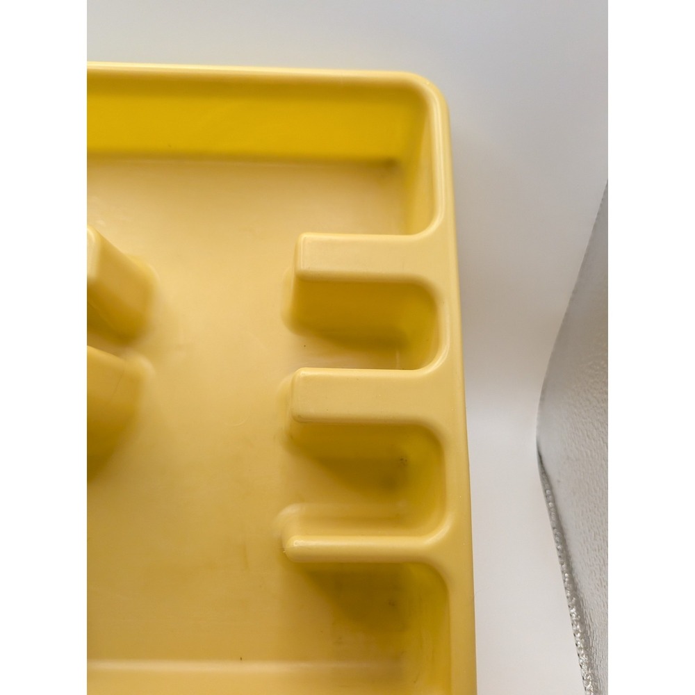 Vtg Rubbermaid Harvest Gold Utensil Flatware Silverware Tray Drawer Organizer - Picture 10 of 11